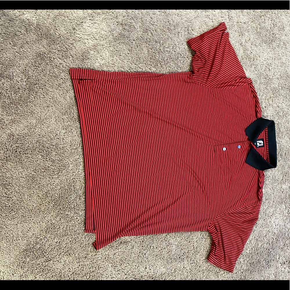 FootJoy XXL Striped Polo